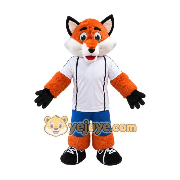 Fox Mascot Costume for Adults Custom Logo Party Character Suit