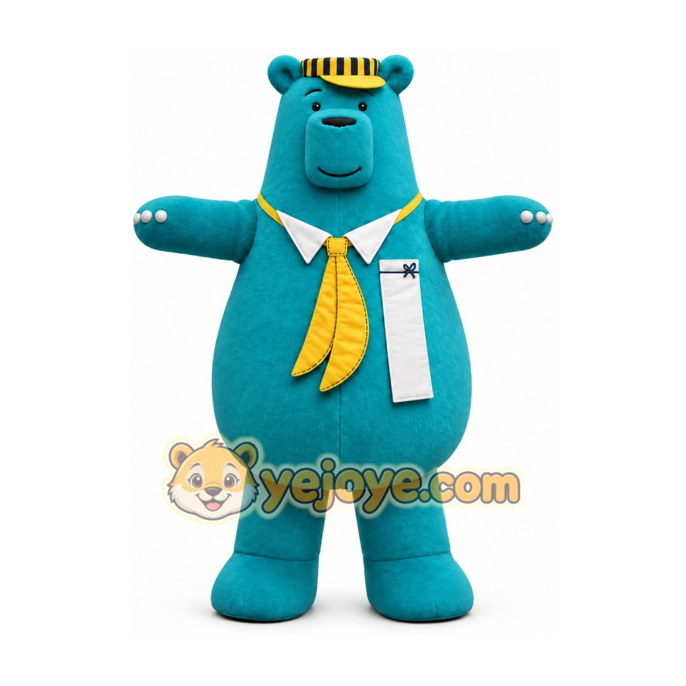Bear Mascot Costume for Adults Custom Logo Party Character Suit Bear Mascot Costume for Adults Custom Logo Party Character Suit