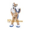 Dog Mascot Costume for Adults Custom Logo Party Character Suit