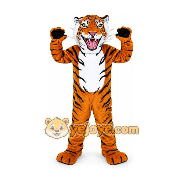 Tiger Mascot Costume for Adults Custom Logo Party Character Suit Tiger Mascot Costume for Adults Custom Logo Party Character Suit
