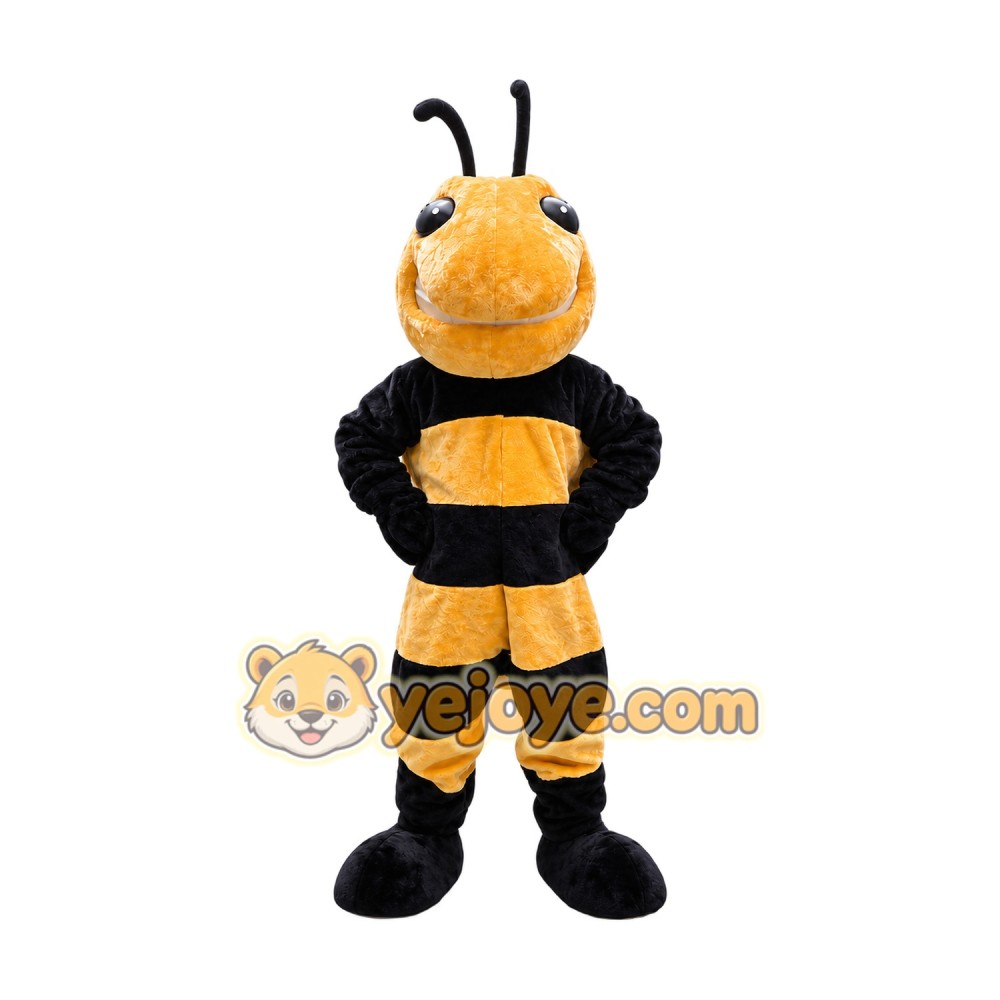 Bee Mascot Costume for Adults Custom Logo Party Character Suit Bee Mascot Costume for Adults Custom Logo Party Character Suit