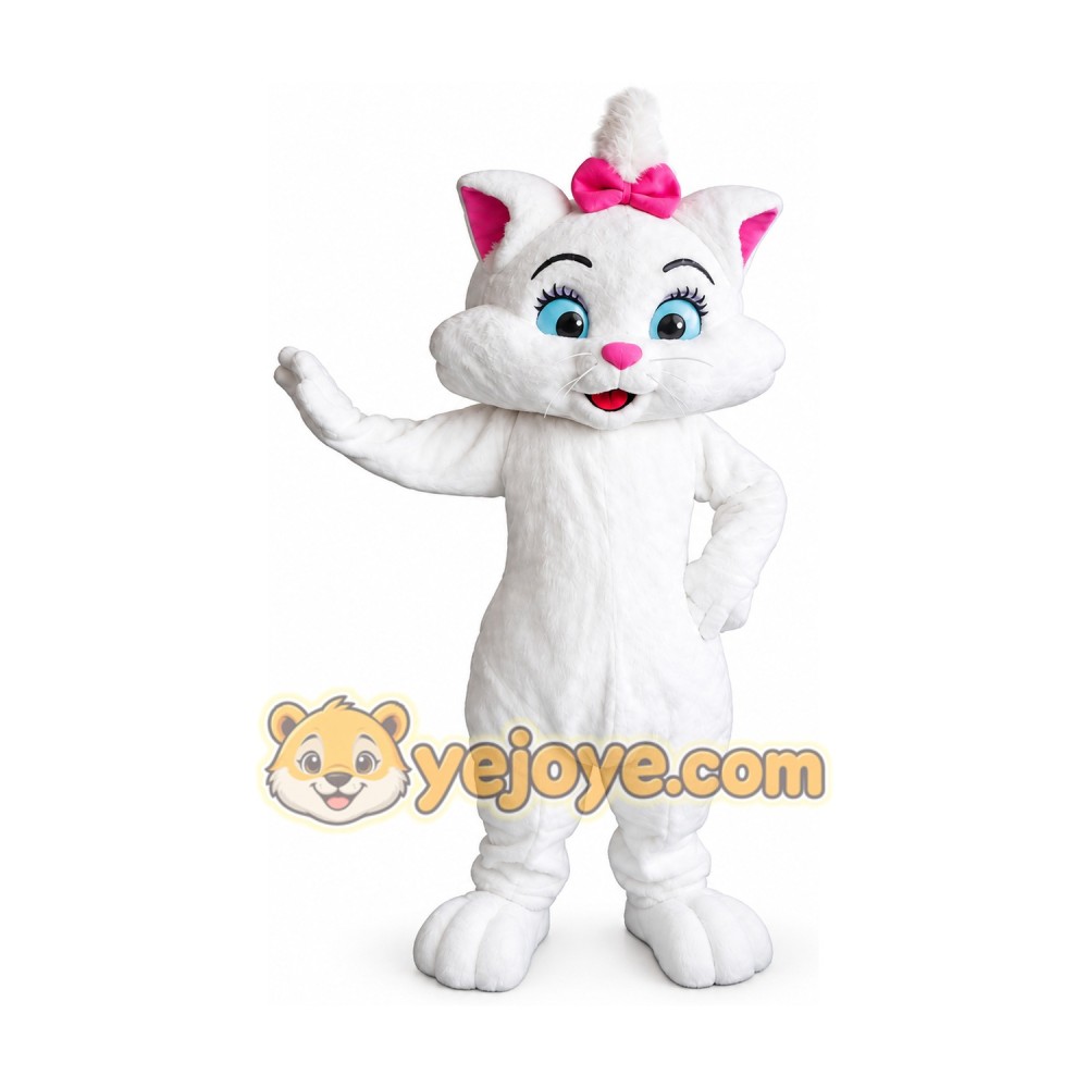 Cat Mascot Costume for Adults Custom Logo Party Character Suit