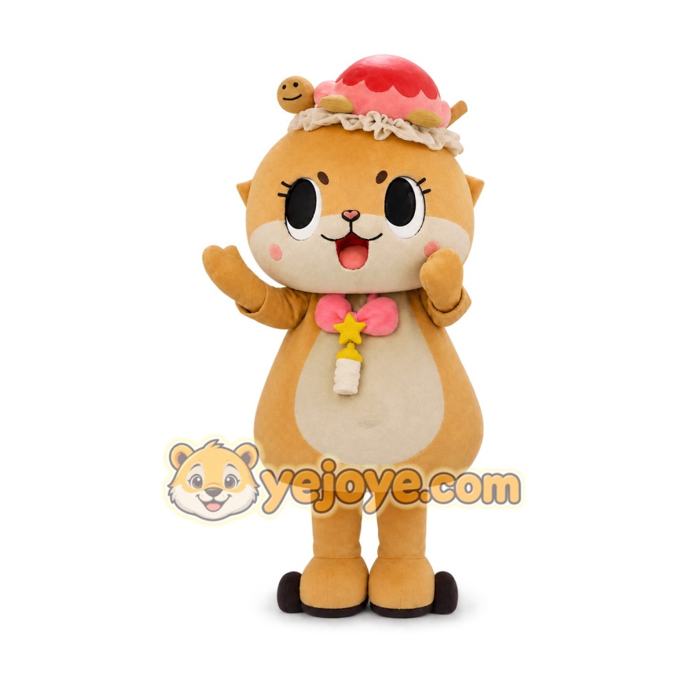 Cat Mascot Costume for Adults Custom Logo Party Character Suit