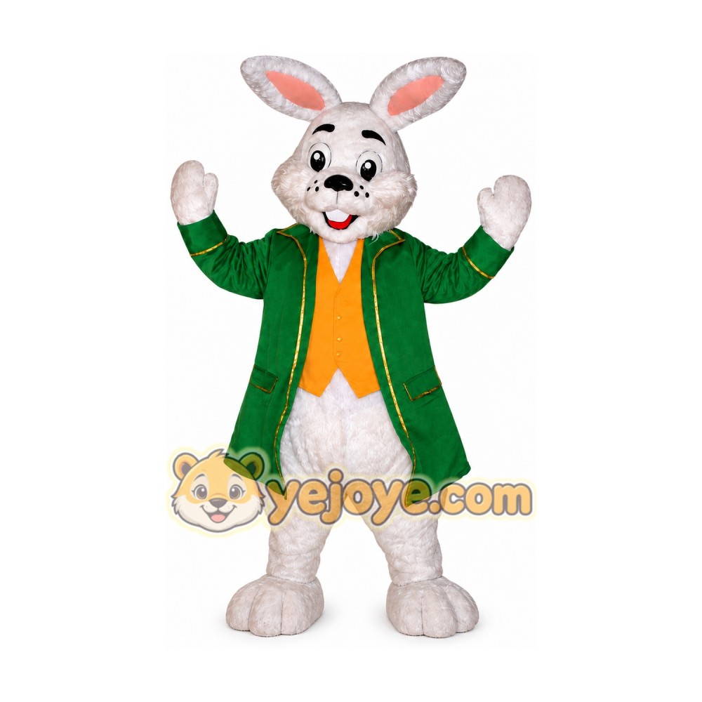 Rabbit Mascot Costume for Adults Custom Logo Party Character Suit Rabbit Mascot Costume for Adults Custom Logo Party Character Suit