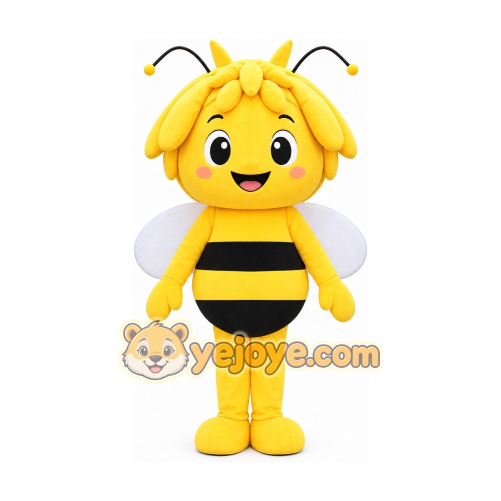 Bee Mascot Costume for Adults Custom Logo Party Character Suit Bee Mascot Costume for Adults Custom Logo Party Character Suit