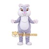 Purple Rabbit Mascot Costume for Adults Custom Logo Party Character Suit