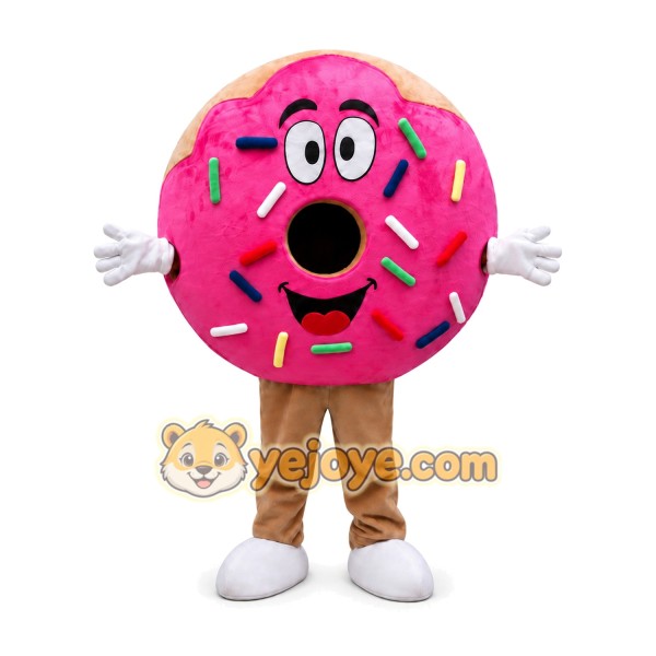 Donut Mascot Costume for Adults Custom Logo Party Character Suit Donut Mascot Costume for Adults Custom Logo Party Character Suit