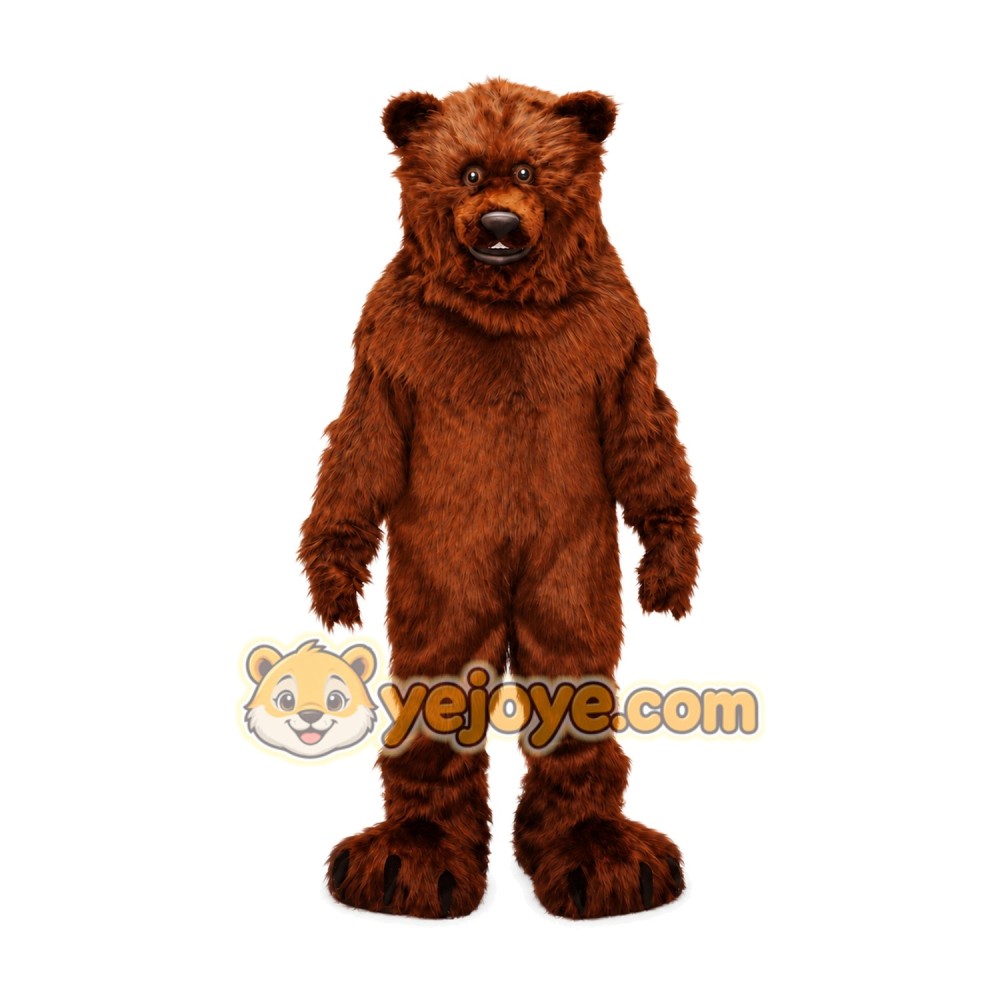 Bear Mascot Costume for Adults Custom Logo Party Character Suit Bear Mascot Costume for Adults Custom Logo Party Character Suit