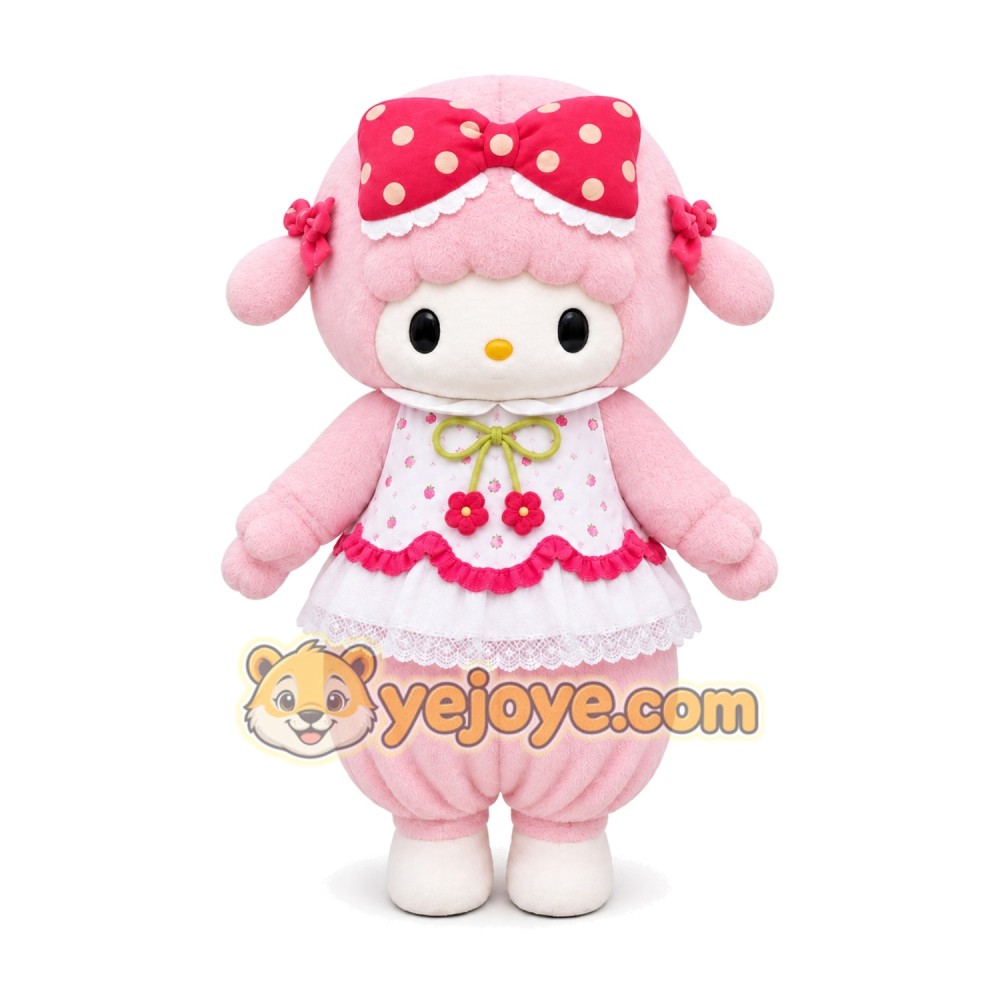 Sheep Mascot Costume for Adults Custom Logo Party Character Suit