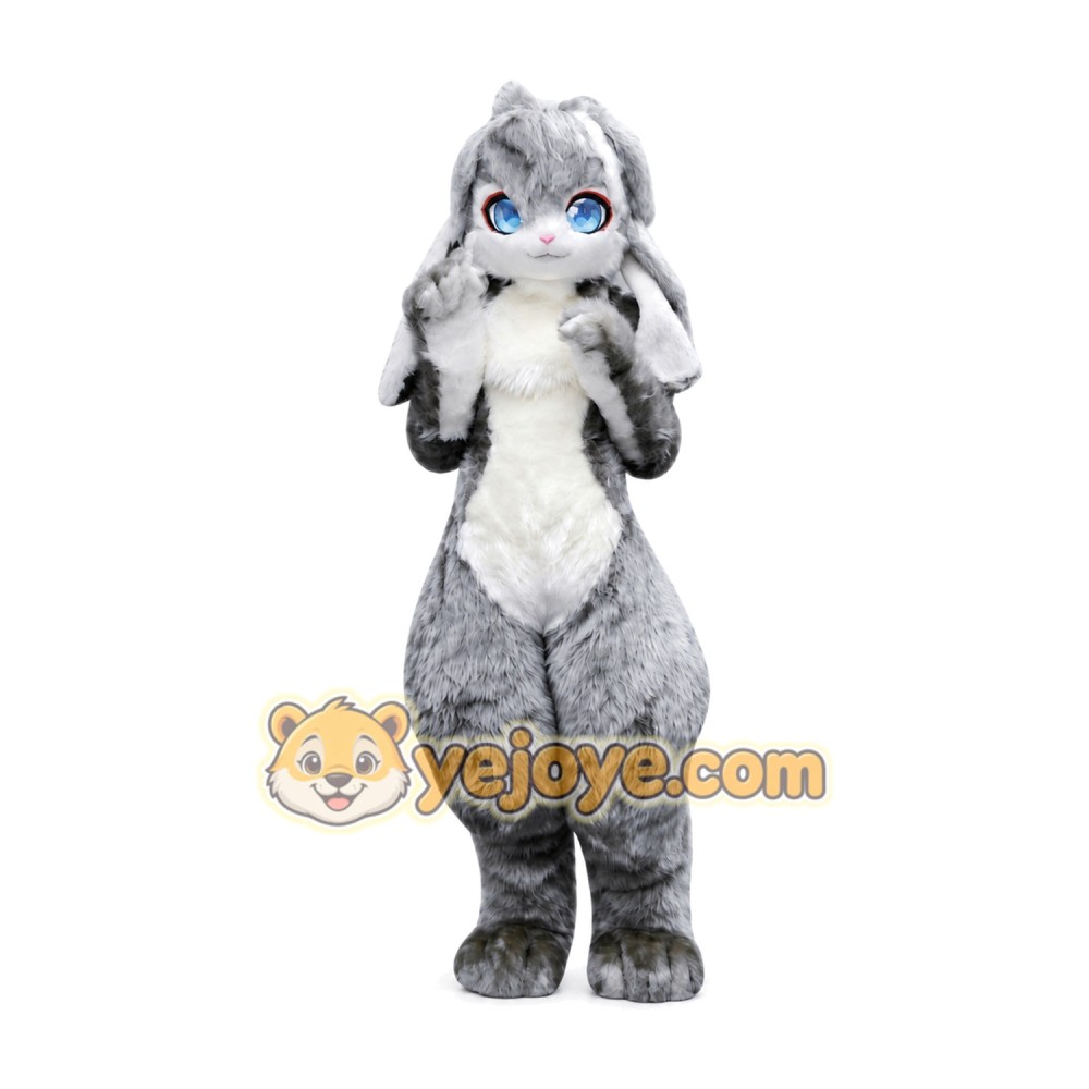 Rabbit Mascot Costume for Adults Custom Logo Party Character Suit Rabbit Mascot Costume for Adults Custom Logo Party Character Suit