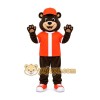 Bear Mascot Costume for Adults Custom Logo Party Character Suit