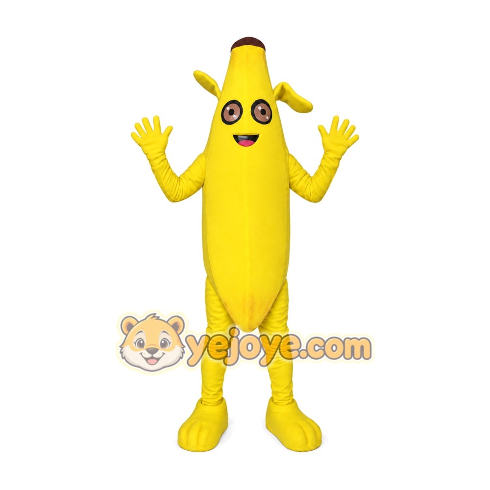 Banana Mascot Costume for Adults Custom Logo Party Character Suit Banana Mascot Costume for Adults Custom Logo Party Character Suit