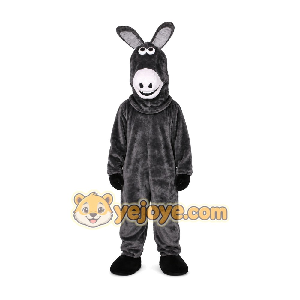 Donkey Mascot Costume for Adults Custom Logo Party Character Suit