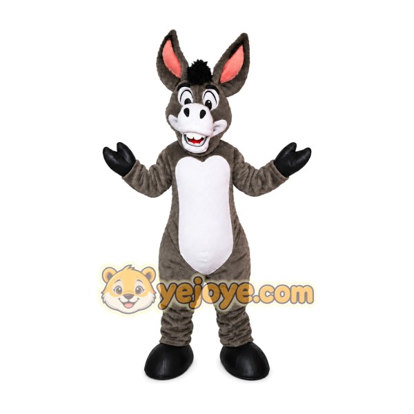 Donkey Mascot Costume for Adults Custom Logo Party Character Suit