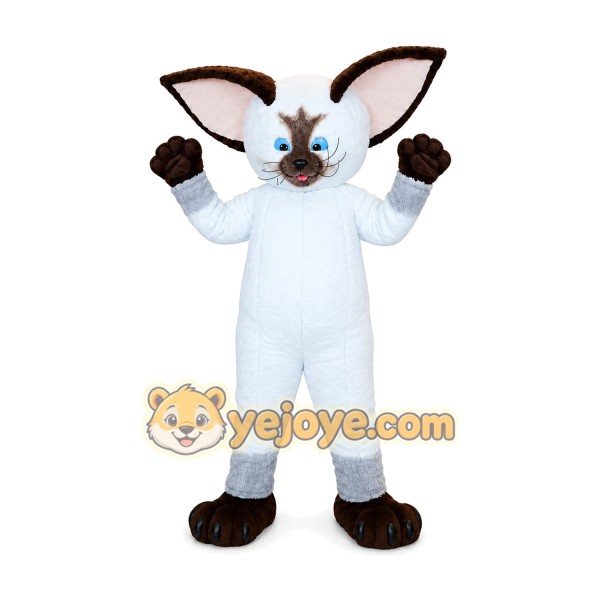 Cat Mascot Costume for Adults Custom Logo Party Character Suit