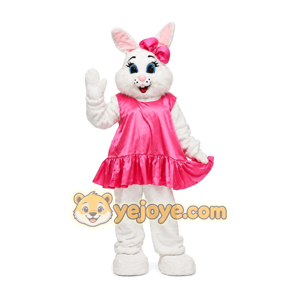 Rabbit Mascot Costume for Adults Custom Logo Party Character Suit Rabbit Mascot Costume for Adults Custom Logo Party Character Suit