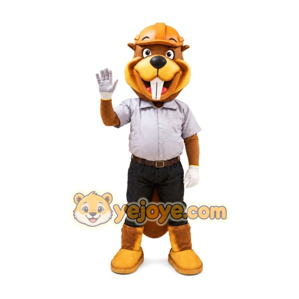 Beaver Mascot Costume for Adults Custom Logo Party Character Suit