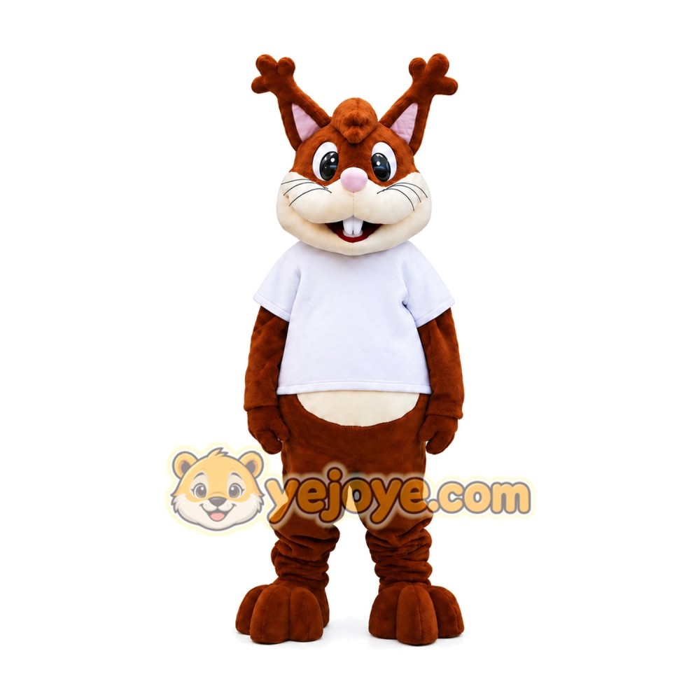 Squirrel Mascot Costume for Adults Custom Logo Party Character Suit