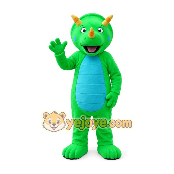 Dinosaur Mascot Costume for Adults Custom Logo Party Character Suit