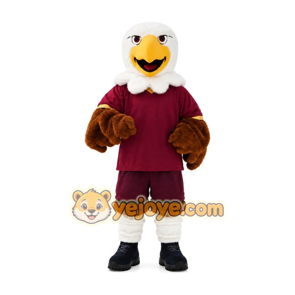 Eagle Mascot Costume for Adults Custom Logo Party Character Suit