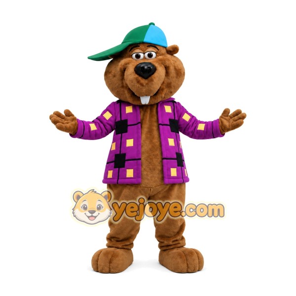 Beaver Mascot Costume for Adults Custom Logo Party Character Suit Beaver Mascot Costume for Adults Custom Logo Party Character Suit