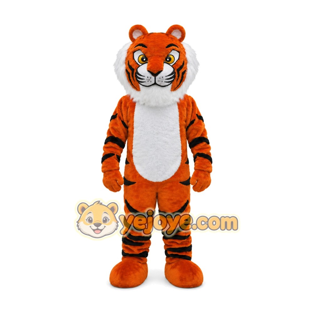 Tiger Mascot Costume for Adults Custom Logo Party Character Suit