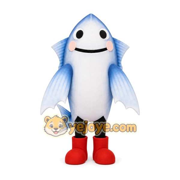 Fish Mascot Costume for Adults Custom Logo Party Character Suit Fish Mascot Costume for Adults Custom Logo Party Character Suit
