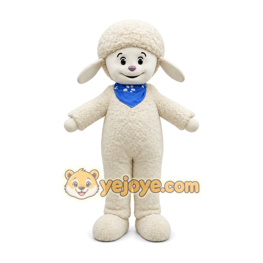 Lamb Mascot Costume for Adults Custom Logo Party Character Suit
