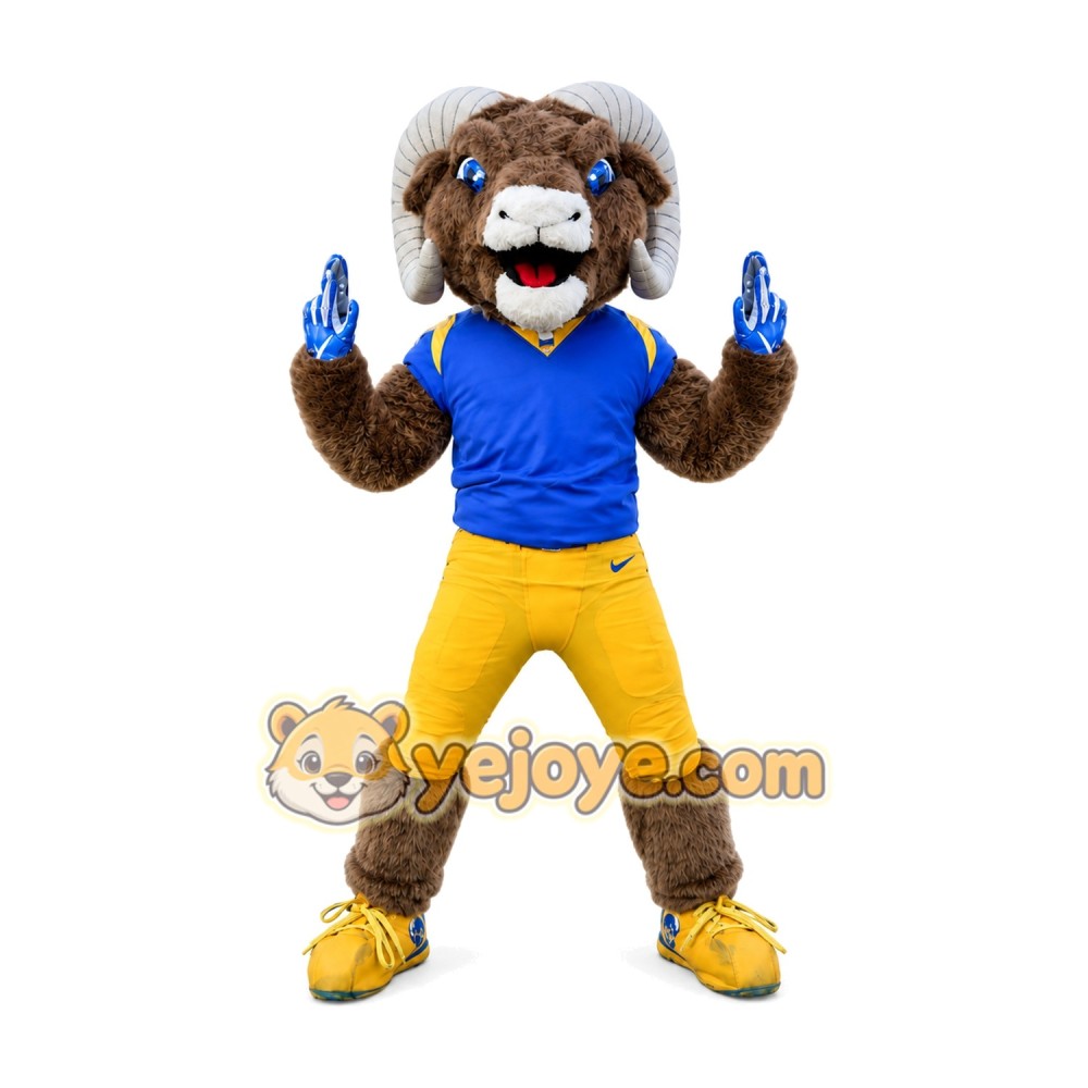 Ram Mascot Costume for Adults Custom Logo Party Character Suit Ram Mascot Costume for Adults Custom Logo Party Character Suit