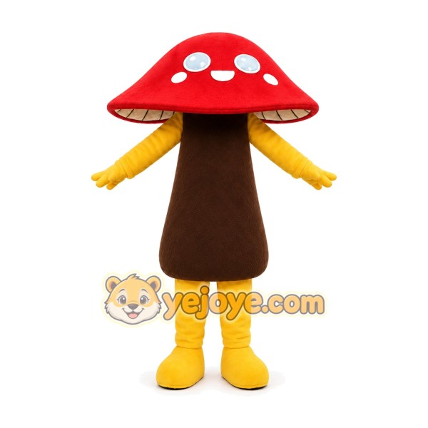 Mushroom Mascot Costume for Adults Custom Logo Party Character Suit