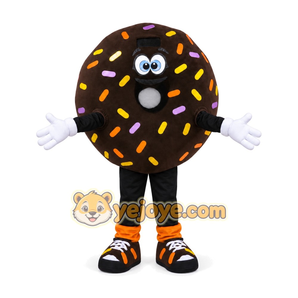 Donut Mascot Costume for Adults Custom Logo Party Character Suit Donut Mascot Costume for Adults Custom Logo Party Character Suit