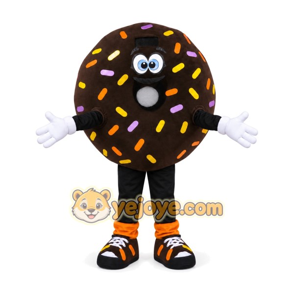 Donut Mascot Costume for Adults Custom Logo Party Character Suit Donut Mascot Costume for Adults Custom Logo Party Character Suit