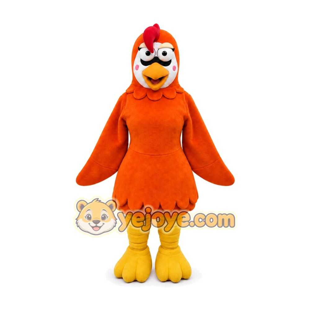 Chicken Mascot Costume for Adults Custom Logo Party Character Suit Chicken Mascot Costume for Adults Custom Logo Party Character Suit