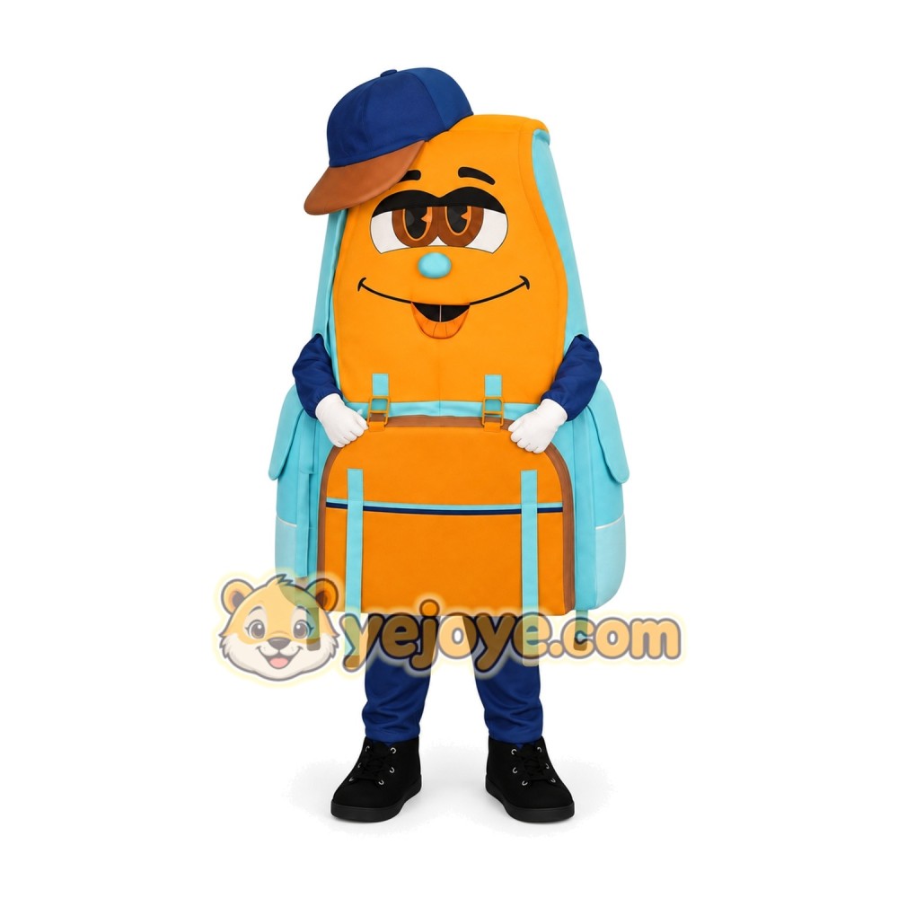 Backpack Mascot Costume for Adults Custom Logo Party Character Suit Backpack Mascot Costume for Adults Custom Logo Party Character Suit