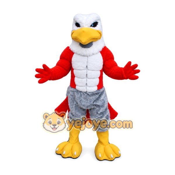 Eagle Mascot Costume for Adults Custom Logo Party Character Suit