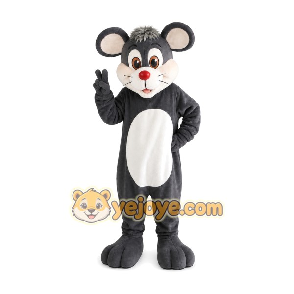 Mouse Mascot Costume for Adults Custom Logo Party Character Suit