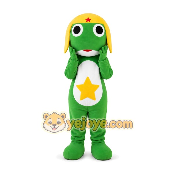 Frog Mascot Costume for Adults Custom Logo Party Character Suit
