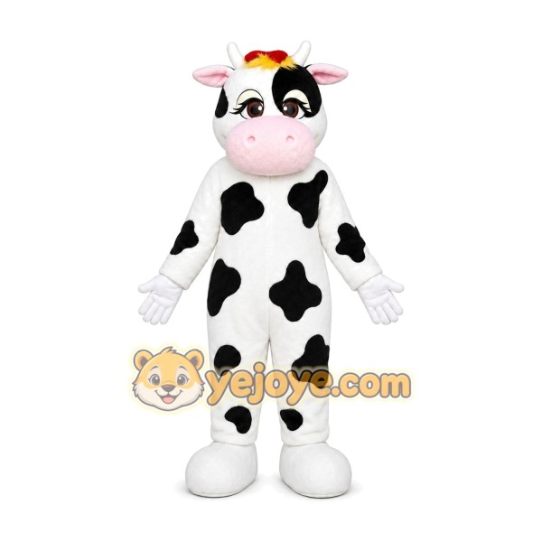 Cow Mascot Costume for Adults Custom Logo Party Character Suit Cow Mascot Costume for Adults Custom Logo Party Character Suit