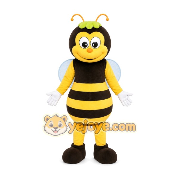 Bee Mascot Costume for Adults Custom Logo Party Character Suit