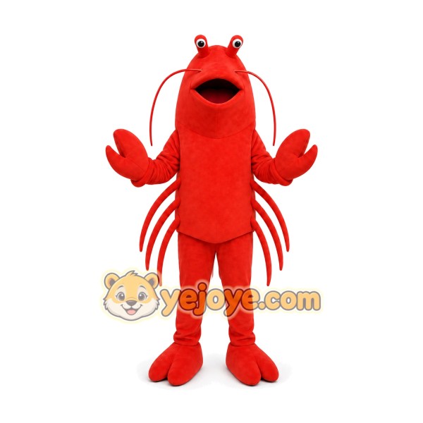 Lobster Mascot Costume for Adults Custom Logo Party Character Suit Lobster Mascot Costume for Adults Custom Logo Party Character Suit
