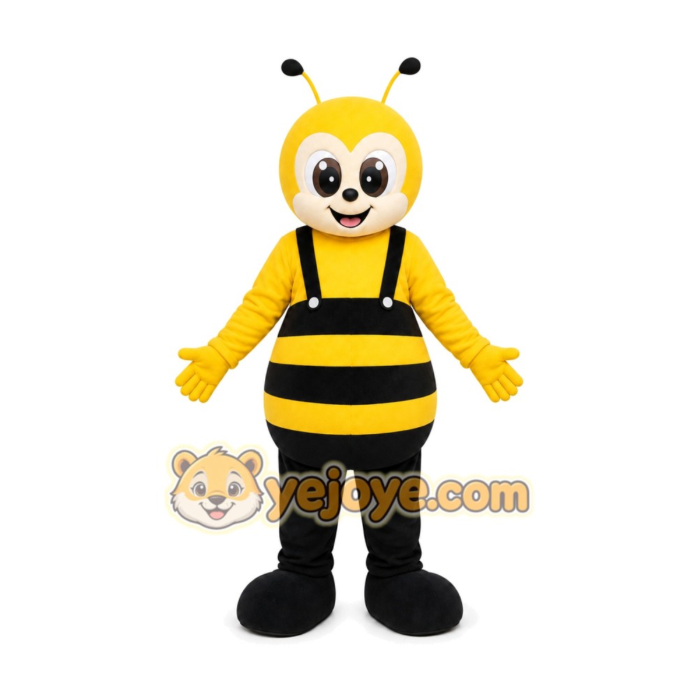 Bee Mascot Costume for Adults Custom Logo Party Character Suit Bee Mascot Costume for Adults Custom Logo Party Character Suit