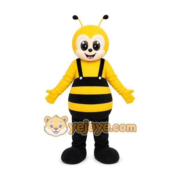Bee Mascot Costume for Adults Custom Logo Party Character Suit