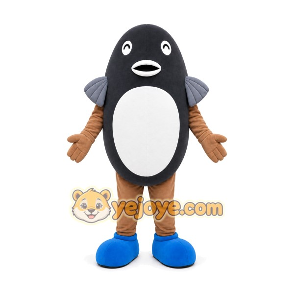 Fish Mascot Costume for Adults Custom Logo Party Character Suit