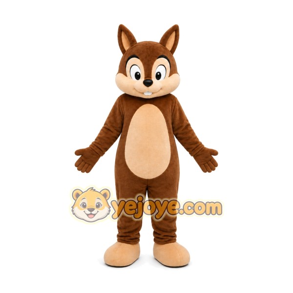 Squirrel Mascot Costume for Adults Custom Logo Party Character Suit
