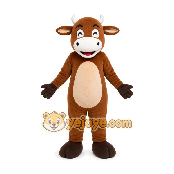 Cow Mascot Costume for Adults Custom Logo Party Character Suit Cow Mascot Costume for Adults Custom Logo Party Character Suit