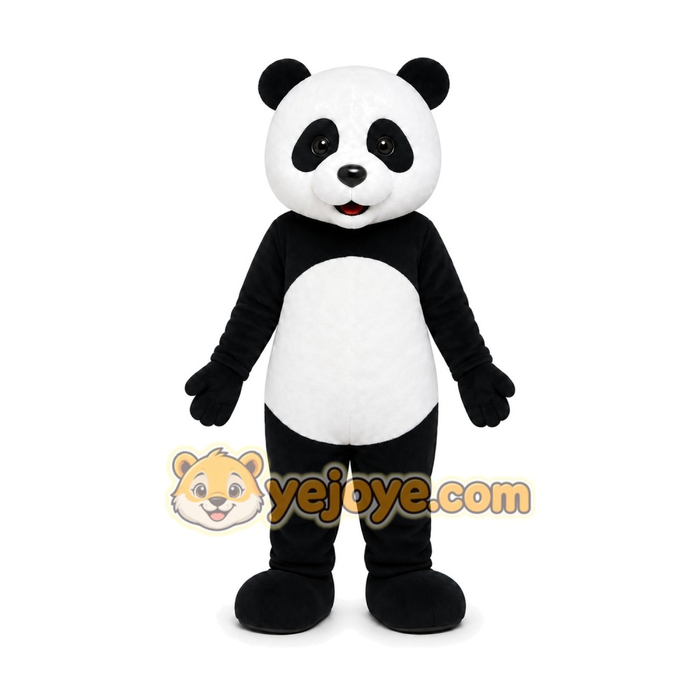 Panda Mascot Costume for Adults Custom Logo Party Character Suit Panda Mascot Costume for Adults Custom Logo Party Character Suit