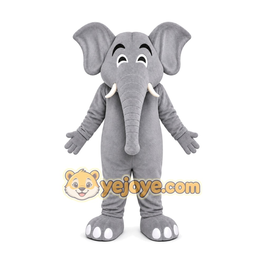 Elephant Mascot Costume for Adults Custom Logo Party Character Suit Elephant Mascot Costume for Adults Custom Logo Party Character Suit