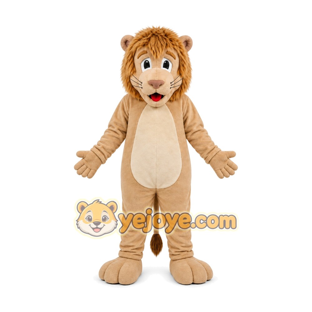 Lion Mascot Costume for Adults Custom Logo Party Character Suit Lion Mascot Costume for Adults Custom Logo Party Character Suit