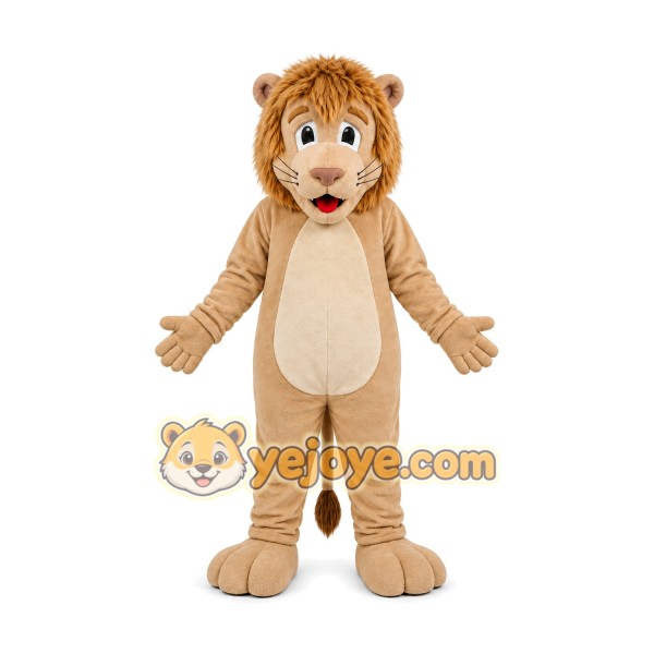 Lion Mascot Costume for Adults Custom Logo Party Character Suit