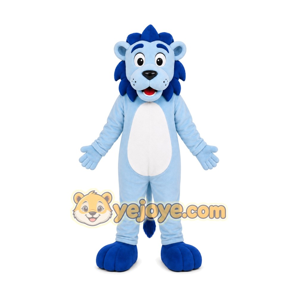Lion Mascot Costume for Adults Custom Logo Party Character Suit